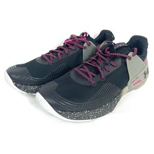 Under Armour UA HOVR Apex Training Fitness Shoes Size 12 Grey Pink